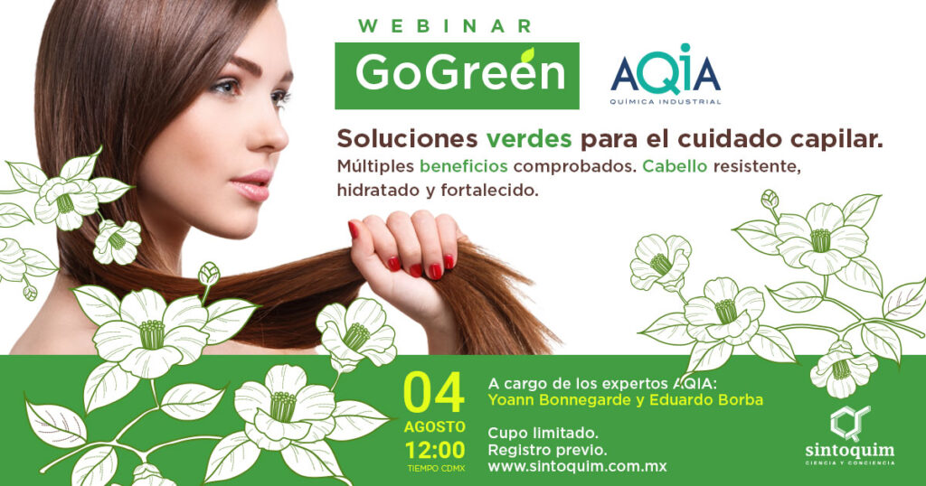 AQIA Go Green Soluciones verdes para el cuidado capilar
