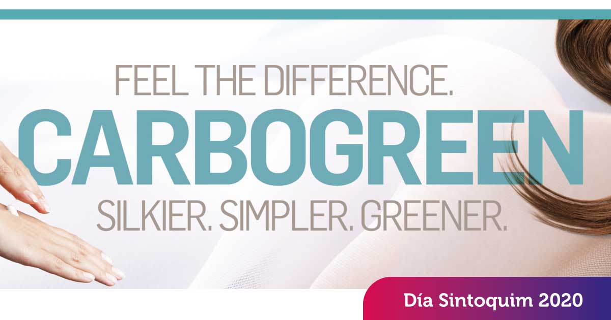 Formulación: Carbogreen para obtener cosméticos naturales con sensorial diferenciado