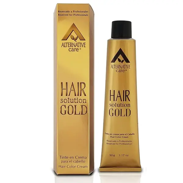 Tinte en crea Hair Solution Gold