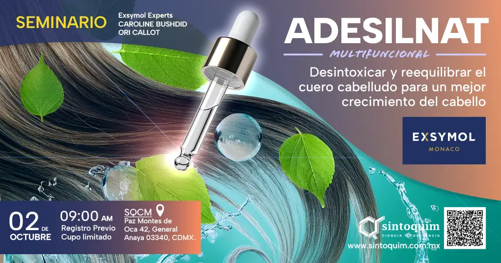 Exsymol ADESILNAT Multifuncionalidad en un solo ingrediente