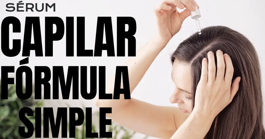 Sérum capilar fórmula simple