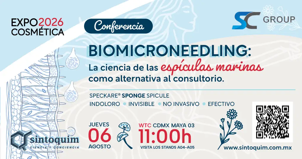 2026 Expo Cosmética Biomicroneedling: La ciencia de las espículas marinas